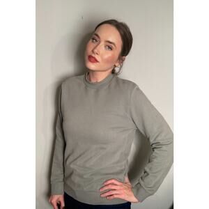 COS Soft Cotton Sweatshirt Pastel Sage Green ~ Size M/L ~ So Comfortable